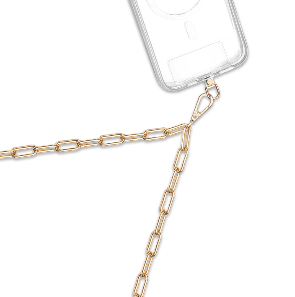 Gold Chain Phone Crossbody Strap