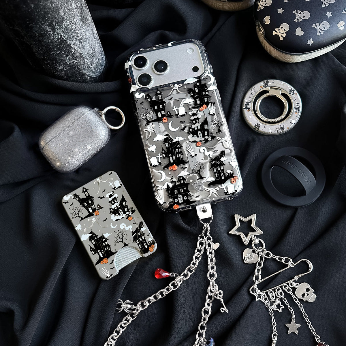 Haunted Houses MagSafe Wallet