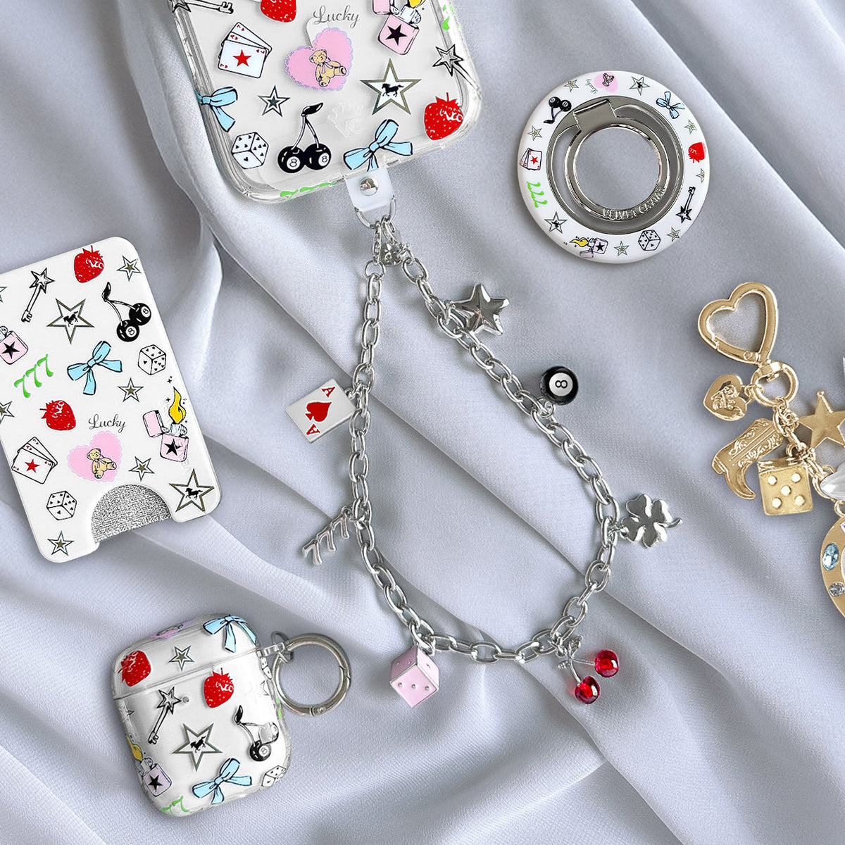 Lucky Girl Bracelet Phone Charm