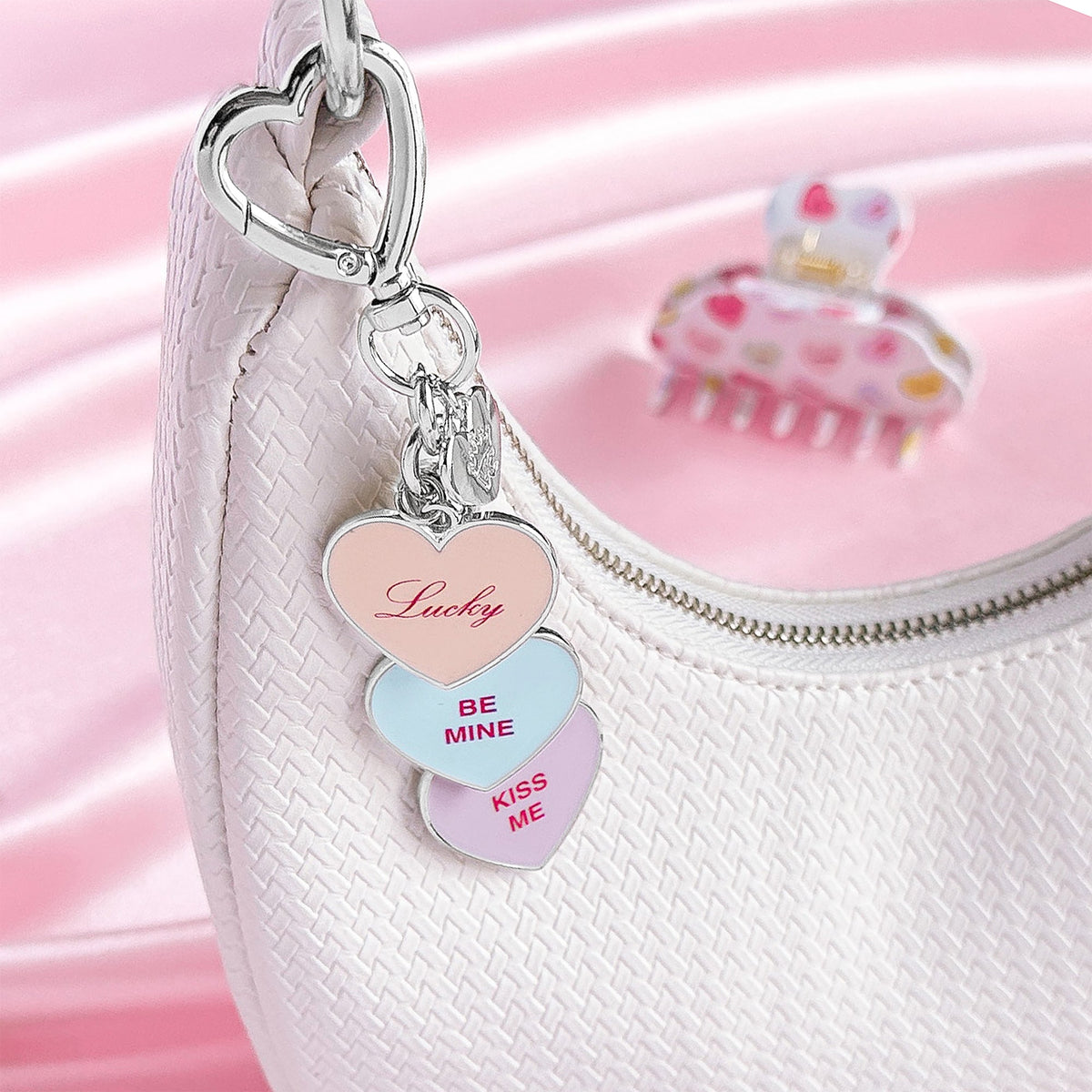 Sweet Hearts Bag Charm