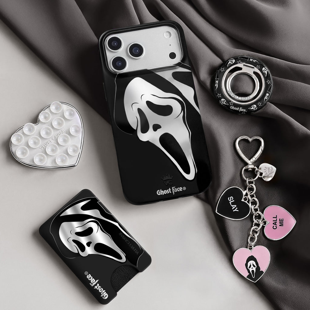 Ghost Face Killer Chrome MagSafe Grip Ring