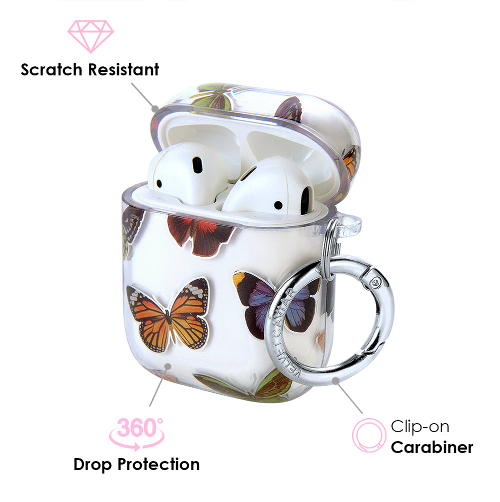 Vintage Butterfly Airpods Case