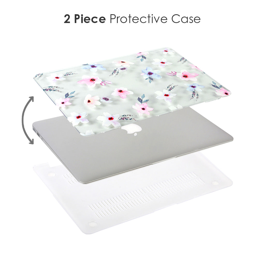 Magnolia MacBook Case