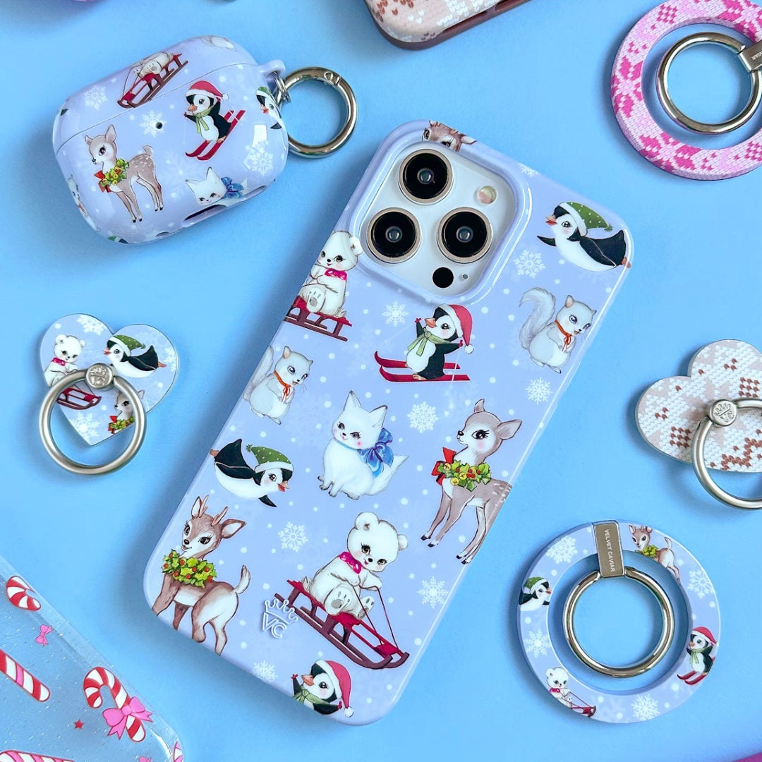 Winter Wonderland Baby Animals AirPod Case