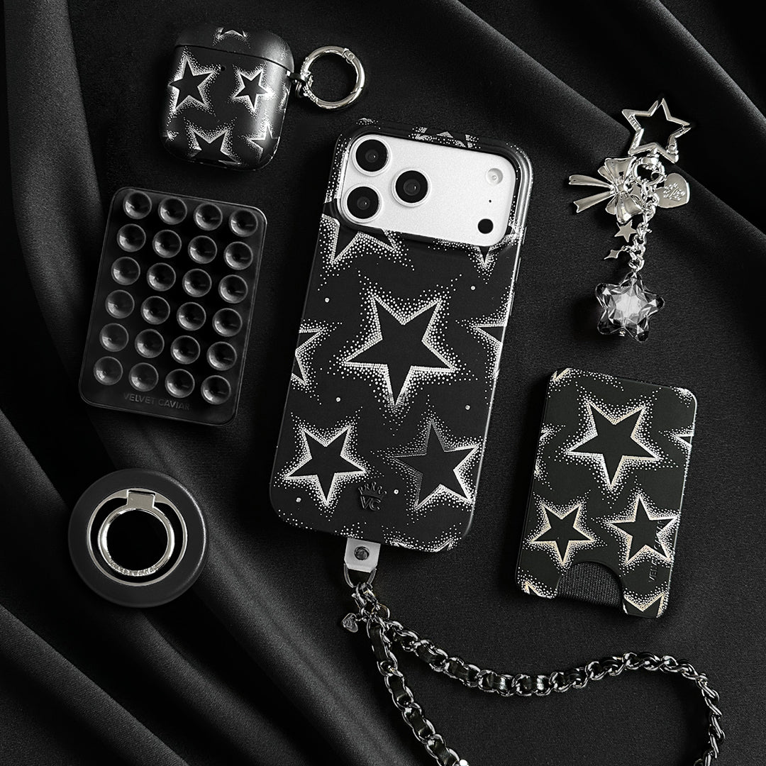 Chrome Stars AirPod Case