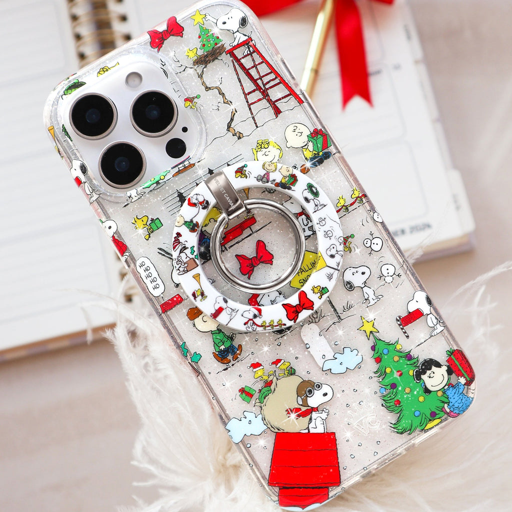 Snoopy Christmas MagSafe Grip Ring