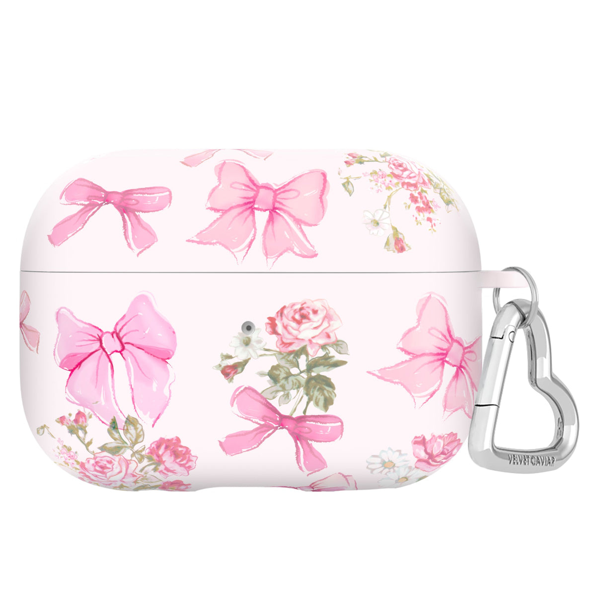 Posie Pink Bow AirPod Case