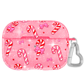 Pink Peppermint Princess AirPod Case