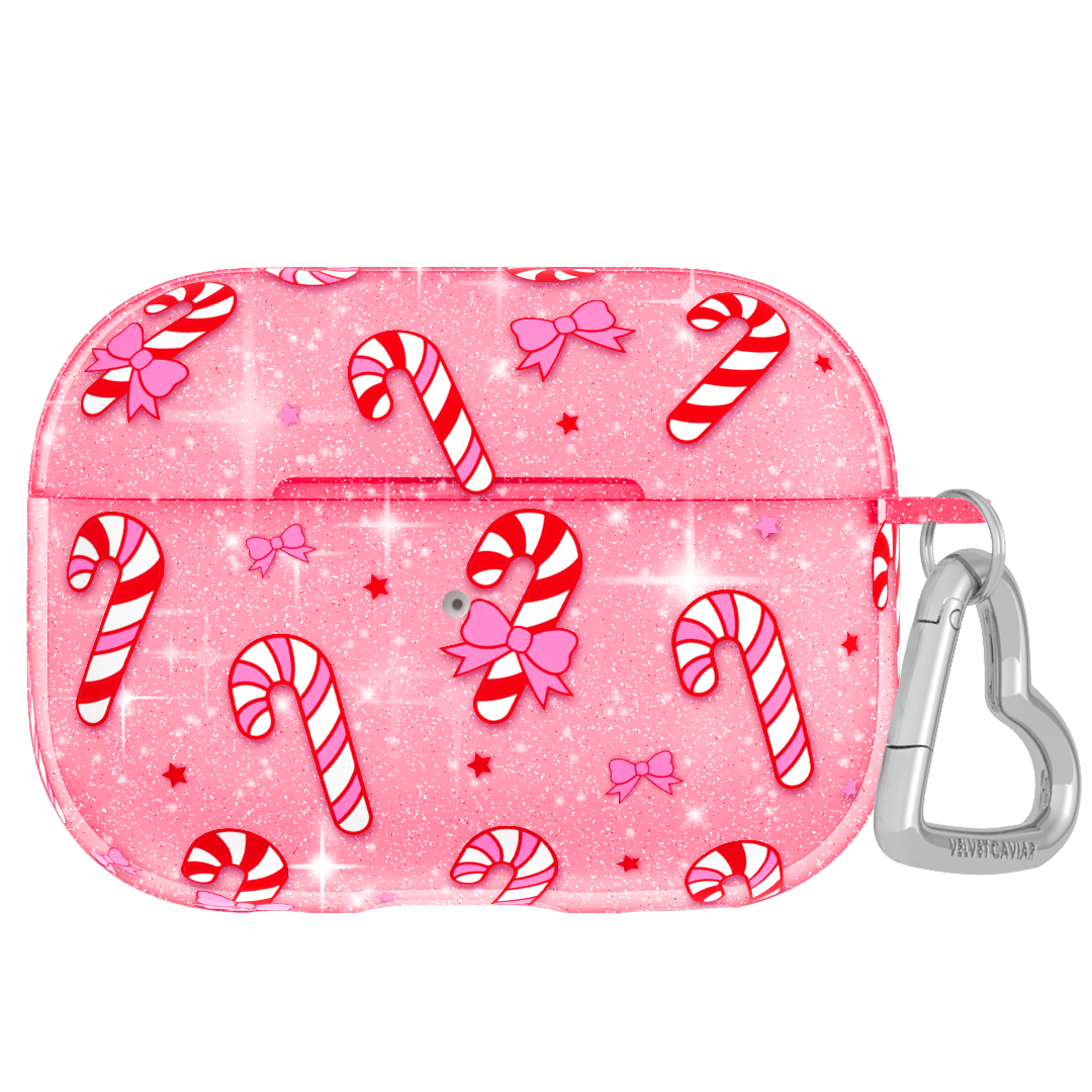Pink Peppermint Princess AirPod Case