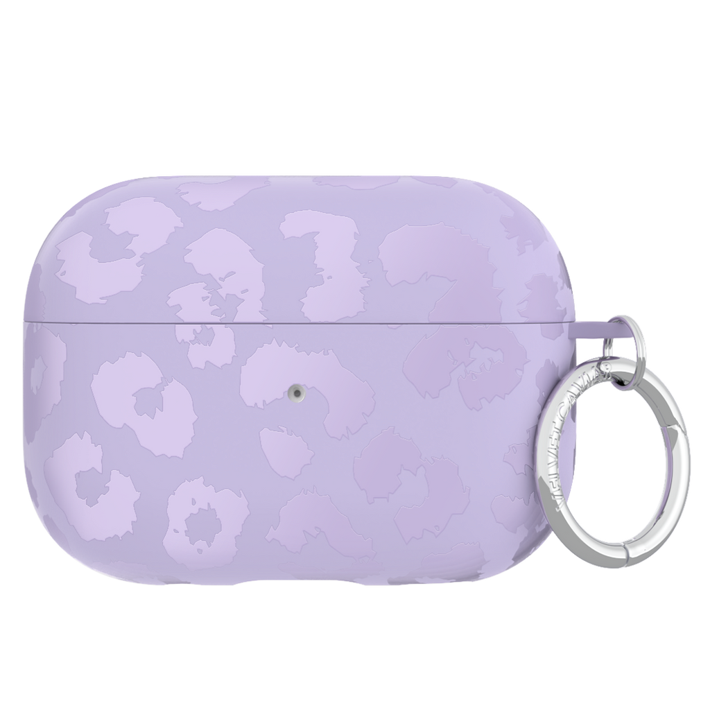 Lilac Leopard AirPod Case