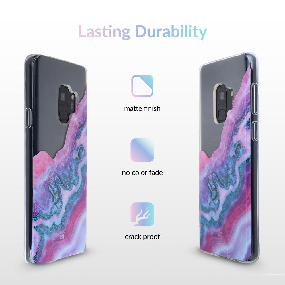 Geode Glitter Clear Samsung Case