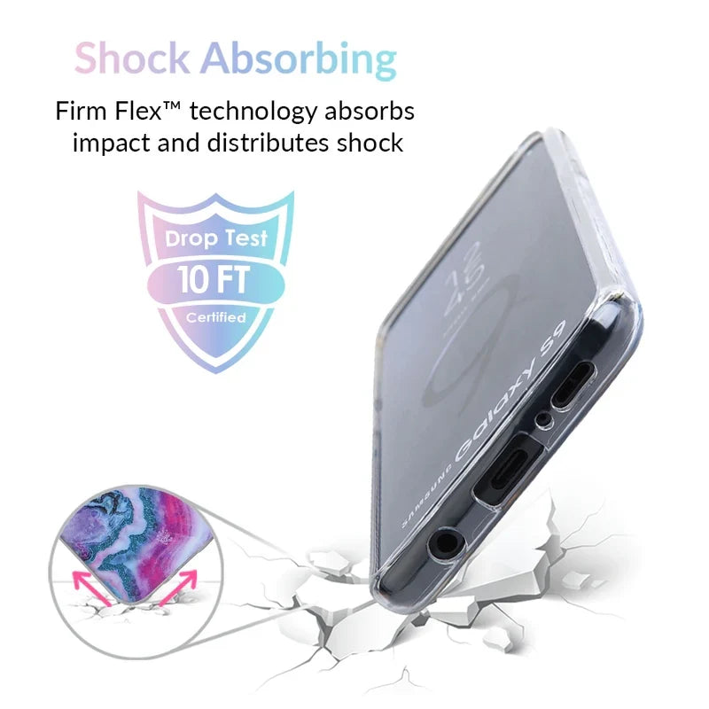 Geode Glitter Clear Samsung Case