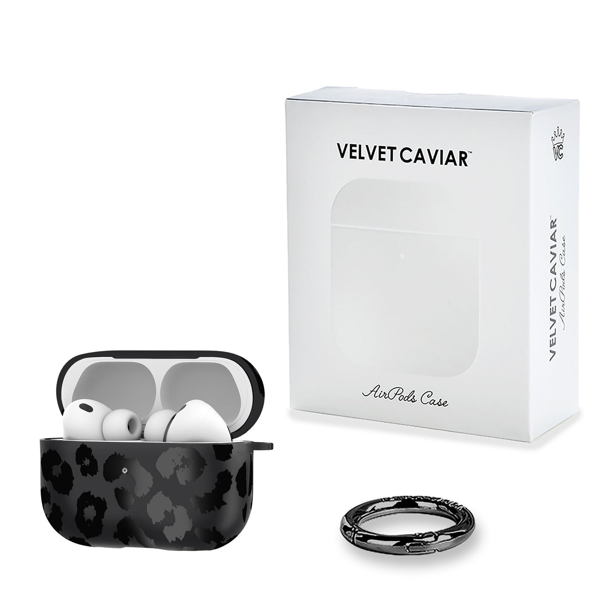Black Leopard AirPod Case