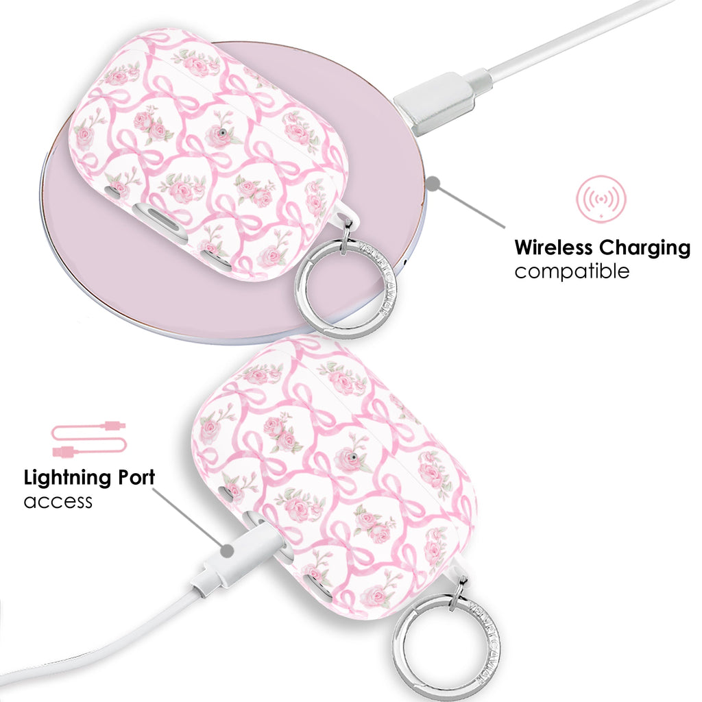 Lovely Pink Bows AirPod Case