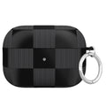 Noir Vibe Checkered AirPod Case