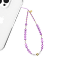 Amethyst Gemstone Phone Charm