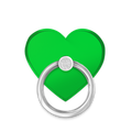 Neon Green Heart Phone Ring