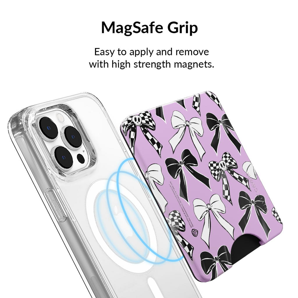 Beetlejuice Bows MagSafe Wallet