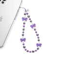 Purple Bows Phone Charm