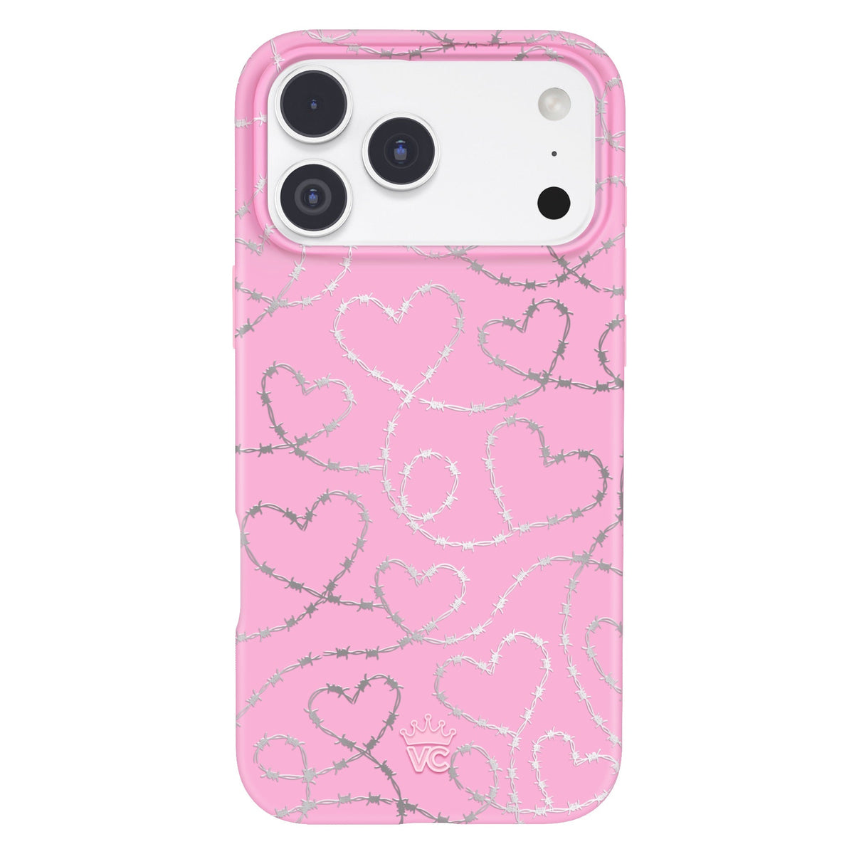 Barbed Wire Chrome Hearts iPhone Case