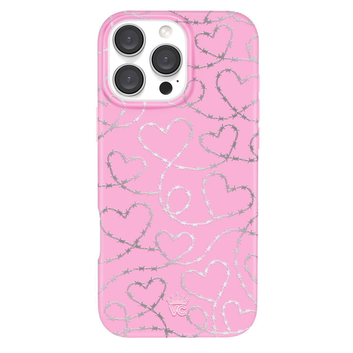 Barbed Wire Chrome Hearts iPhone Case