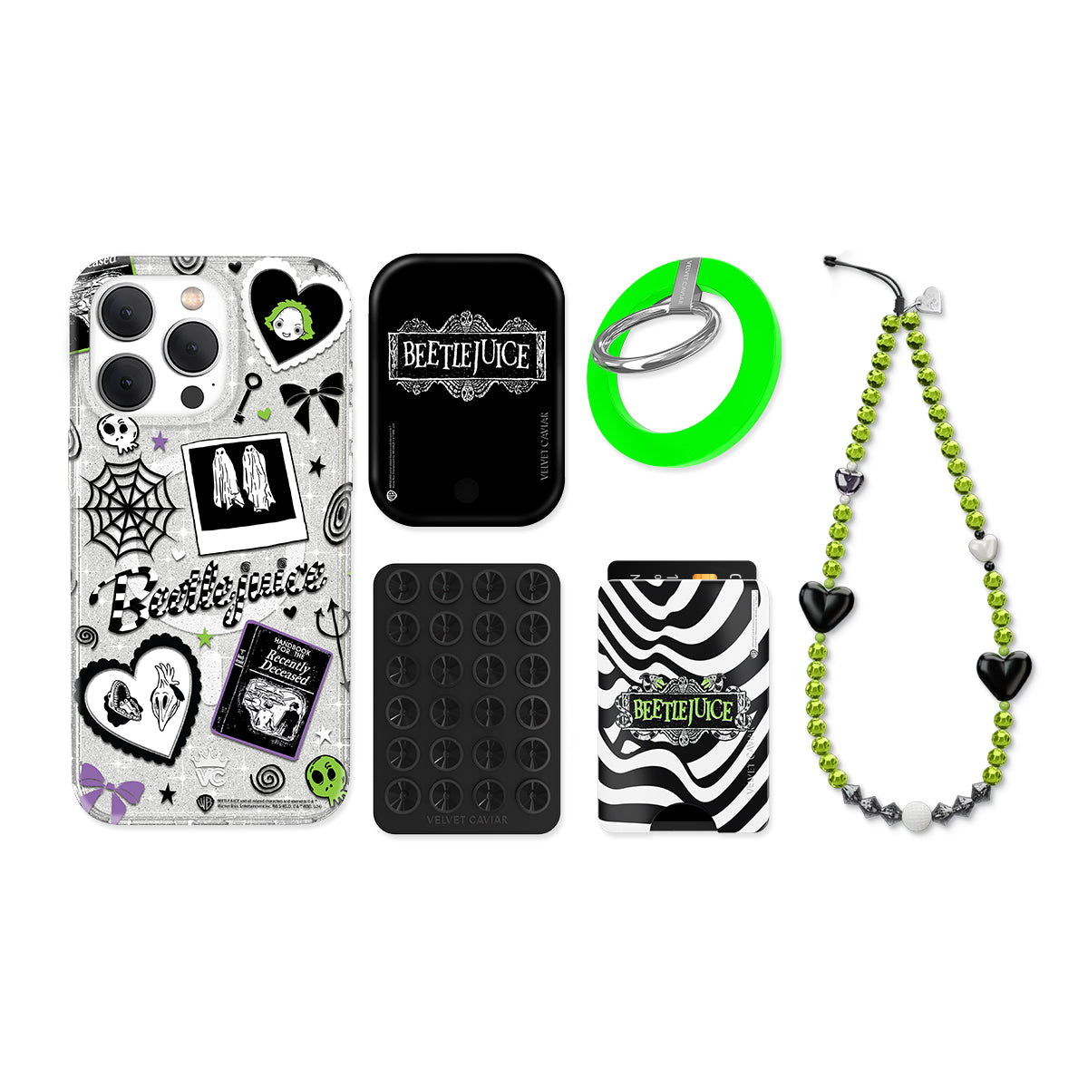 Beetlejuice Ghost With the Most iPhone Bundle Set