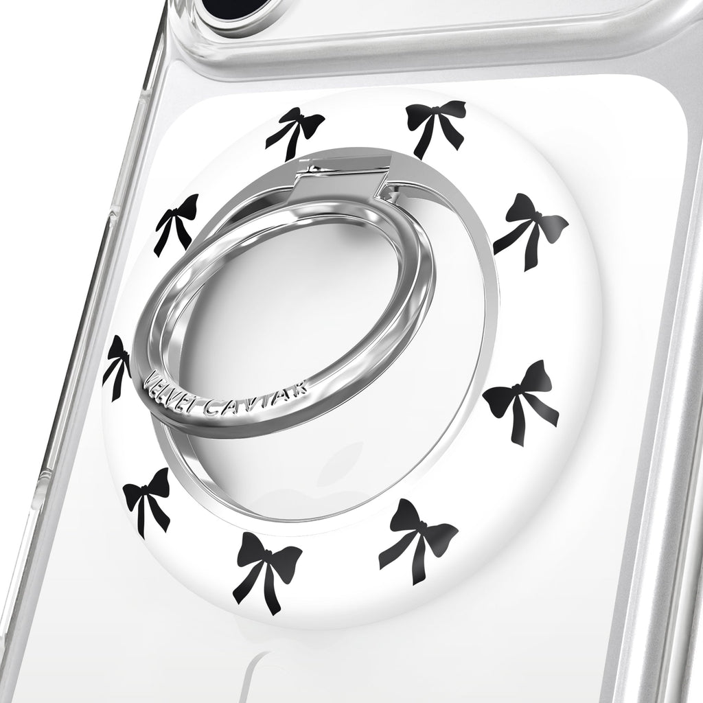 Black Bows MagSafe Grip Ring