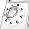 Black Bows MagSafe Grip Ring