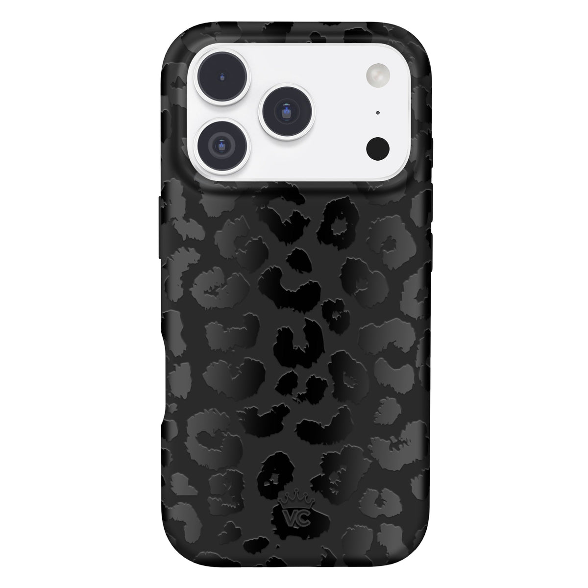 Black Leopard iPhone Case
