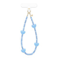 Blue Heart Phone Charm