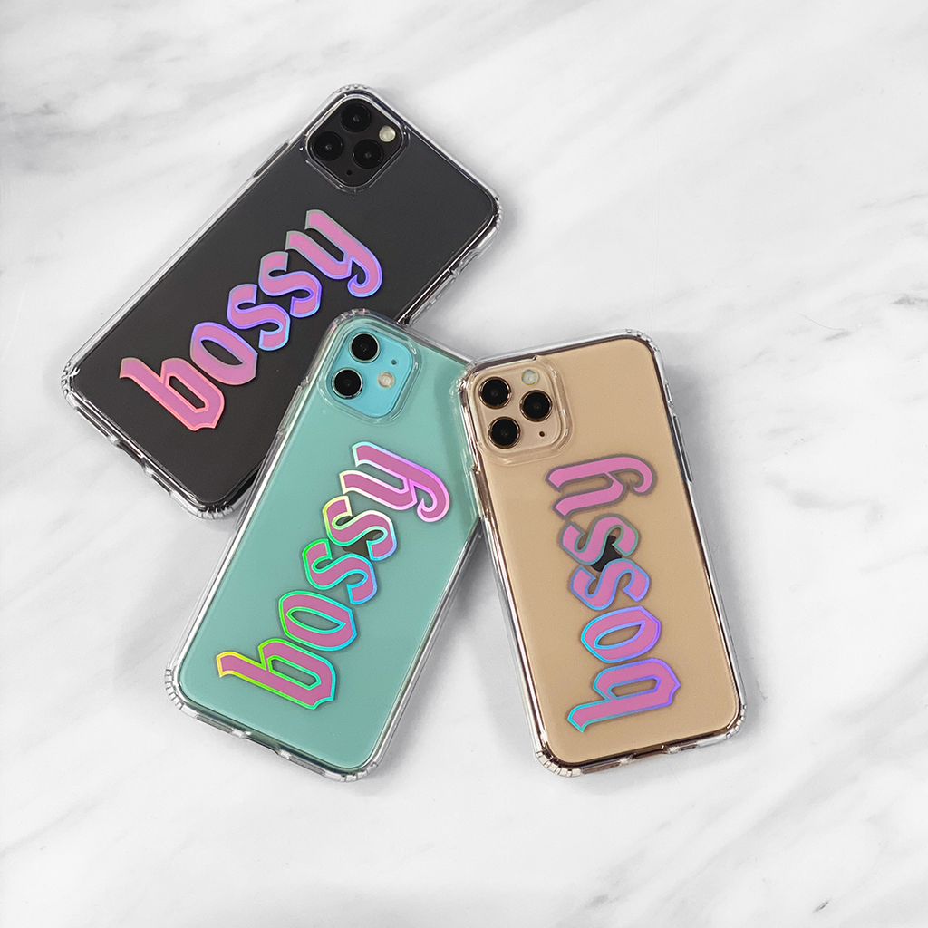 Bossy Clear iPhone Case