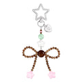 Espresso Bow Bag Charm