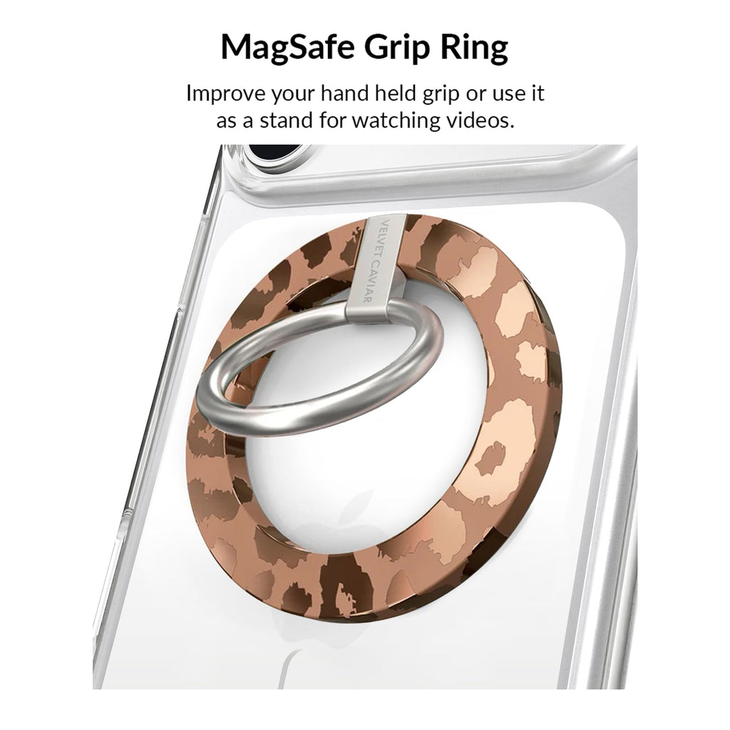 Bronze Chrome Leopard iPhone Bundle Set