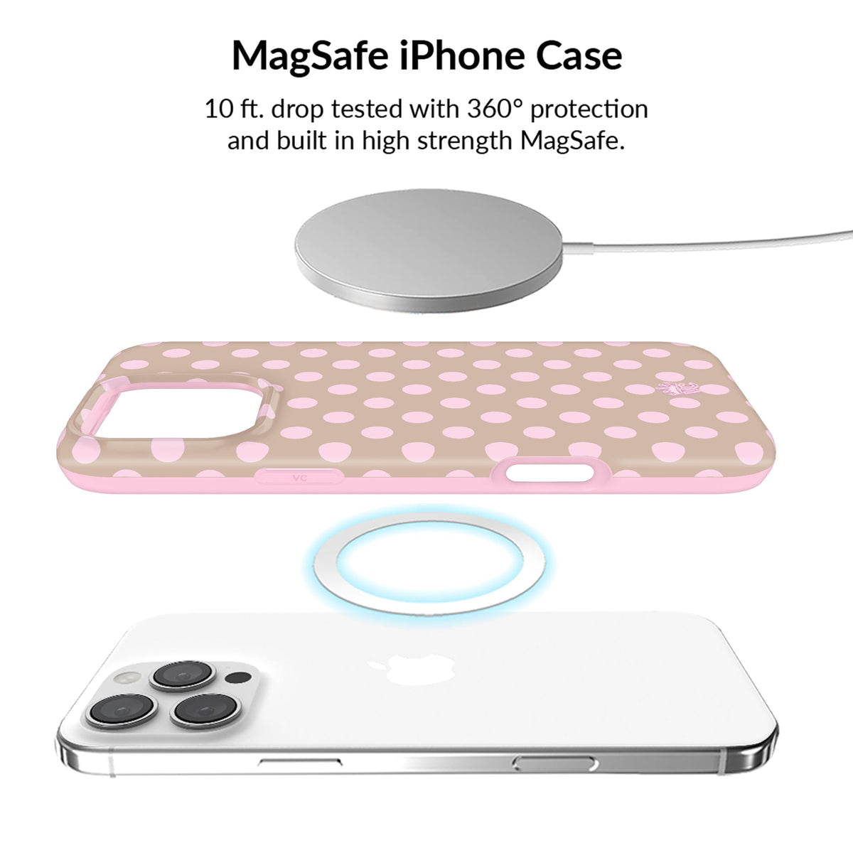 Brown Sugar Polka Dot iPhone Bundle Set