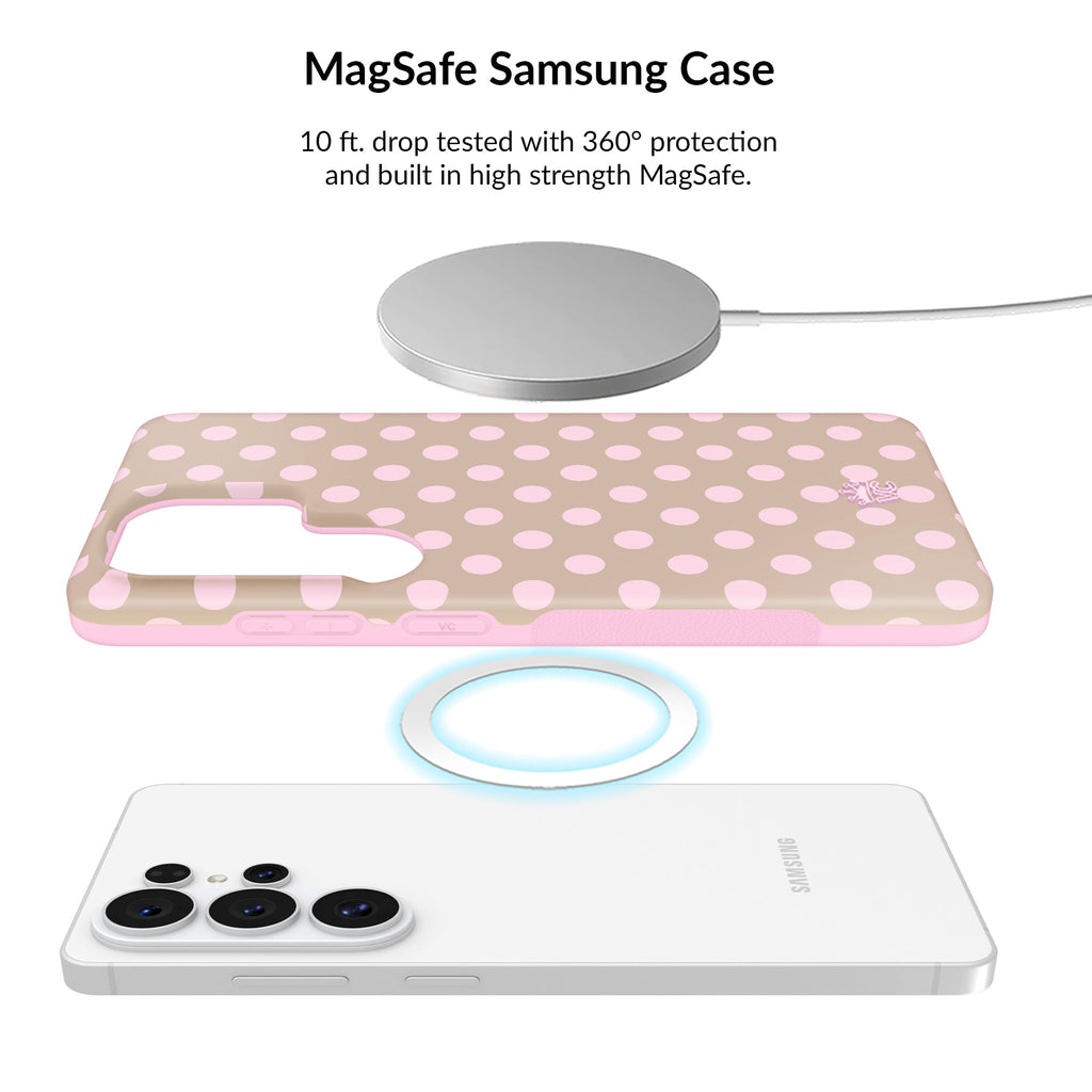 Brown Sugar Polka Dot Samsung Bundle Set