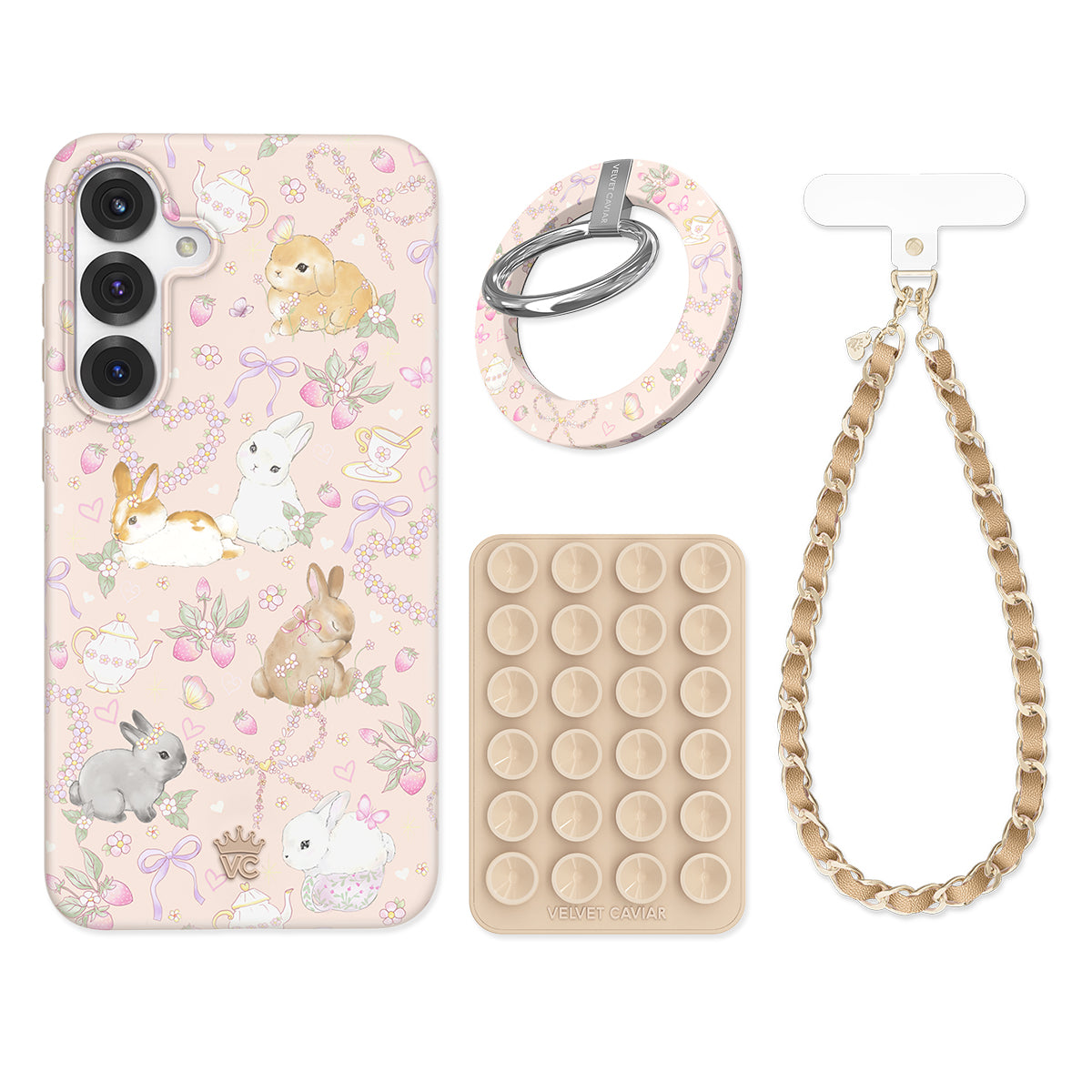 Bunnies & Bows Samsung Bundle Set