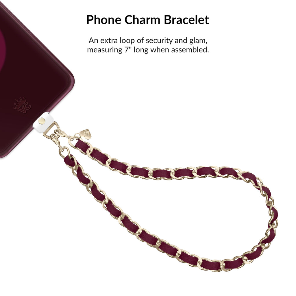 Burgundy 1990 Jelly Samsung Bundle Set