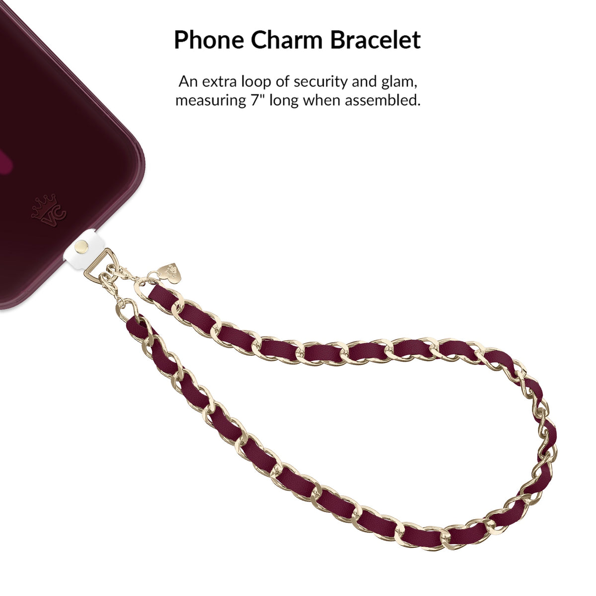Burgundy 1990 Jelly iPhone Bundle Set