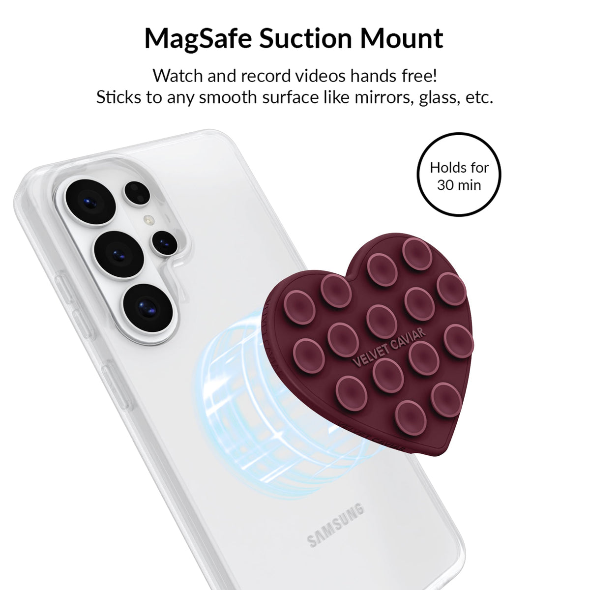 Burgundy 1990 Jelly Samsung Bundle Set
