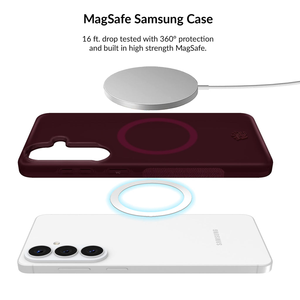 Burgundy 1990 Jelly Samsung Bundle Set