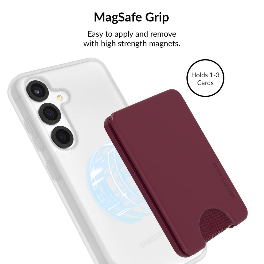 Burgundy 1990 Jelly Samsung Bundle Set