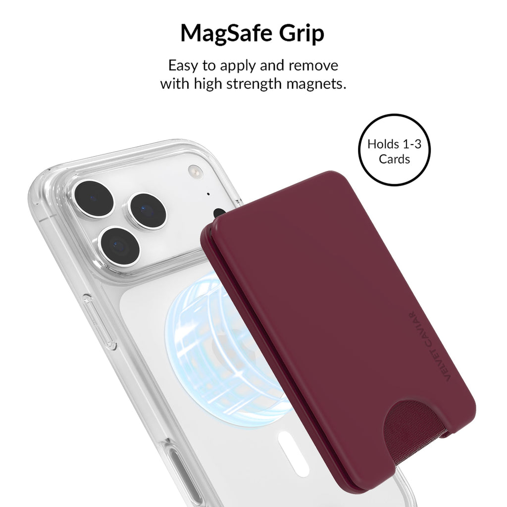 Burgundy 1990 Jelly iPhone Bundle Set