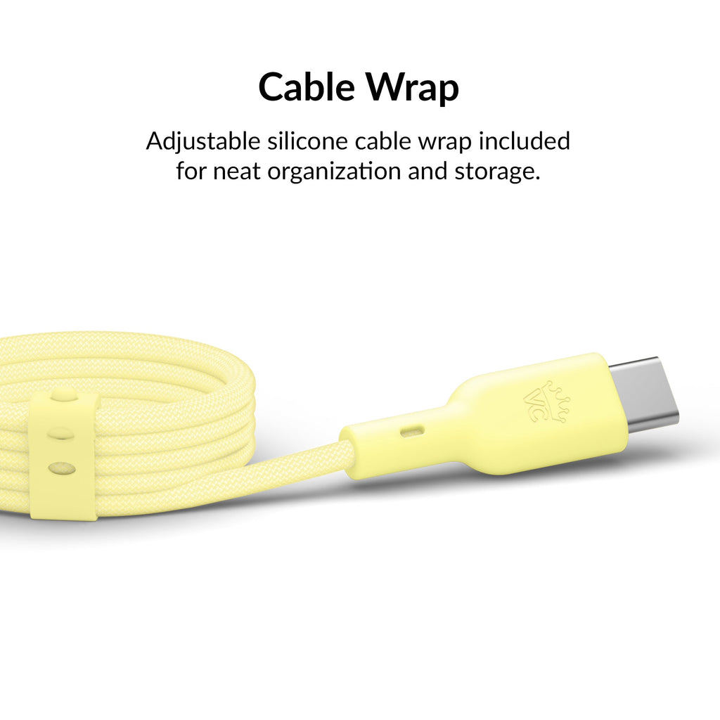 Butter Yellow Fast Charging Cable, 6ft USB-C