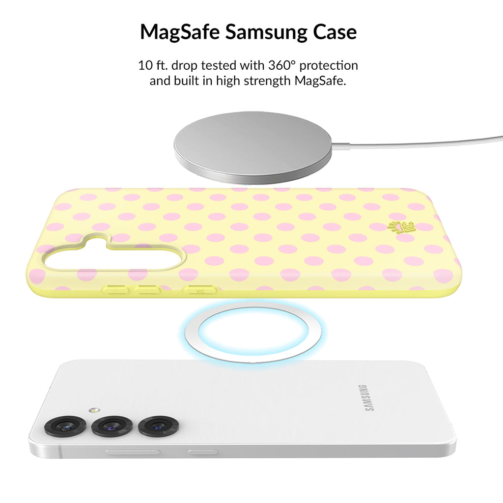 Buttercream Polka Dot Samsung Bundle Set