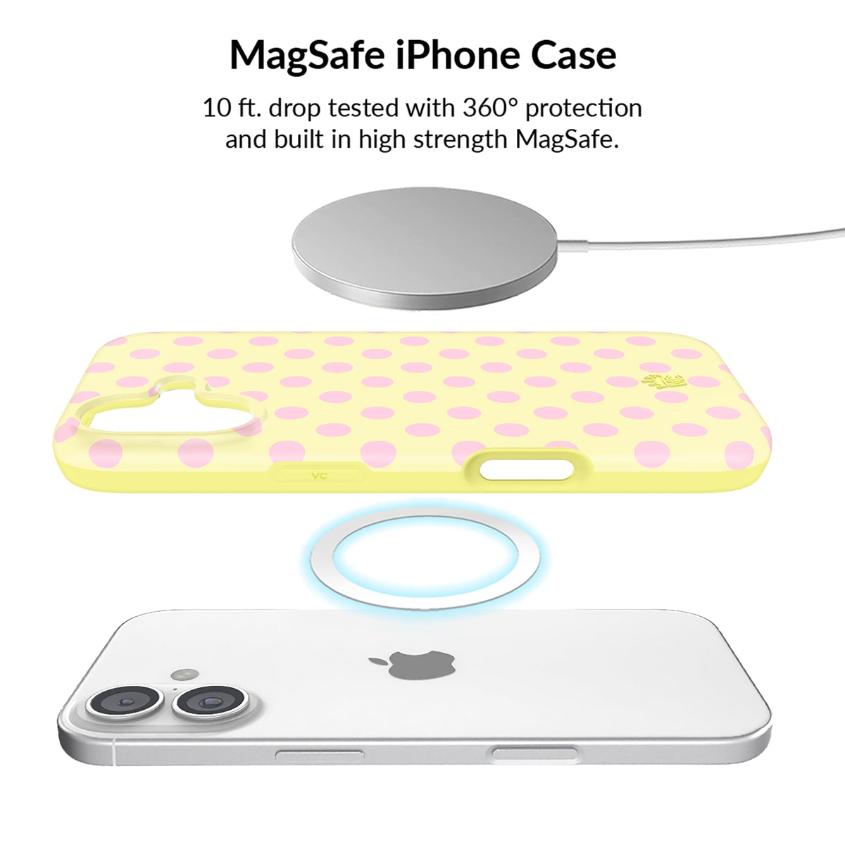 Buttercream Polka Dot iPhone Bundle Set