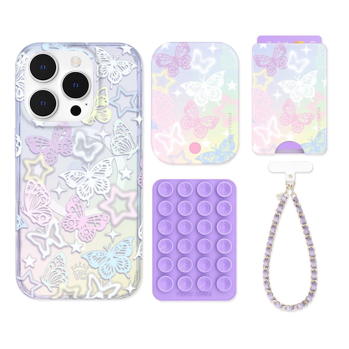 Butterfly Fantasy iPhone Bundle Set - Wallet