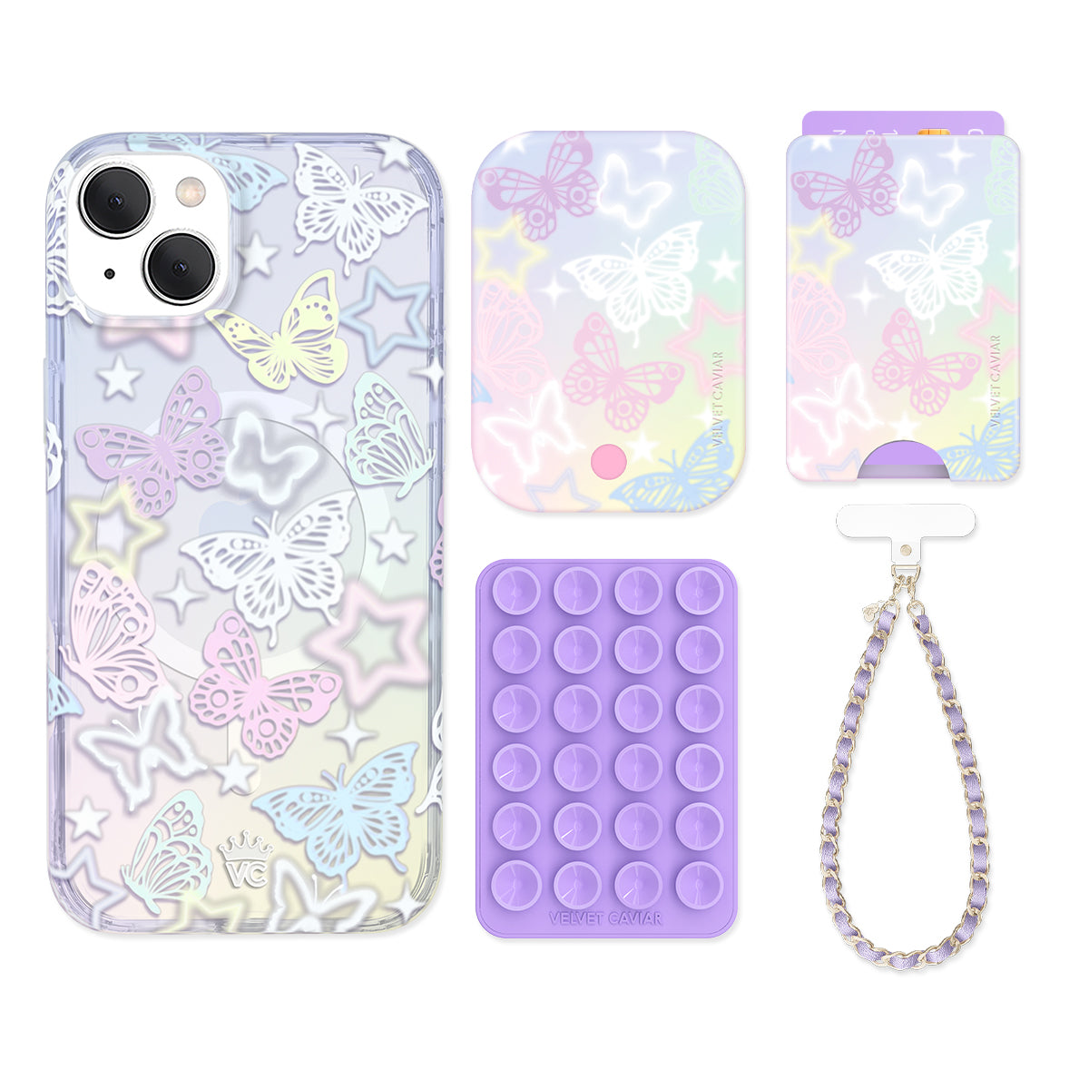Butterfly Fantasy iPhone Bundle Set - Wallet