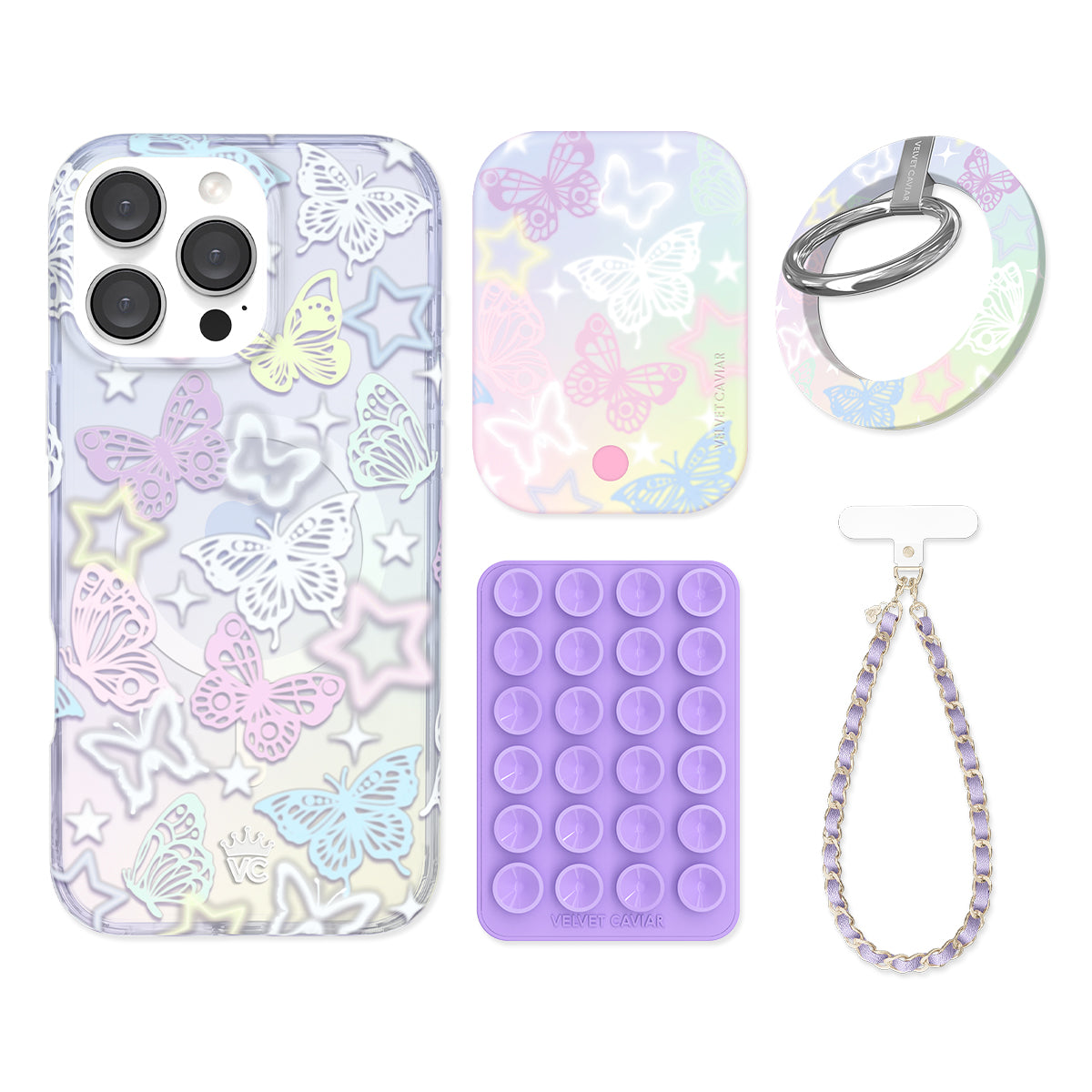 Butterfly Fantasy iPhone Bundle Set - Grip