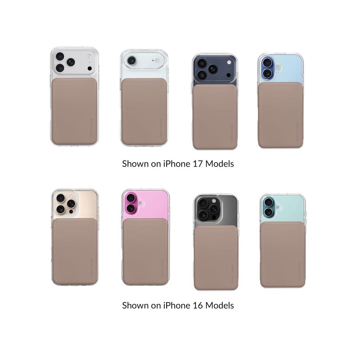 Cashmere Taupe Slim Portable MagSafe Charger Power Pack