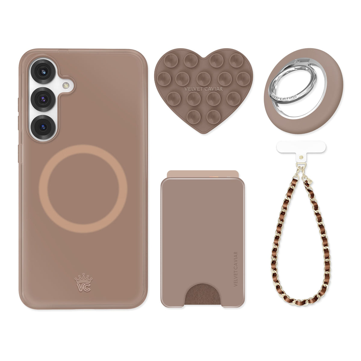 Cashmere Taupe Jelly Samsung Bundle Set